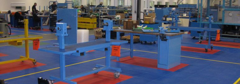 Cobham Uses Industrial Floor